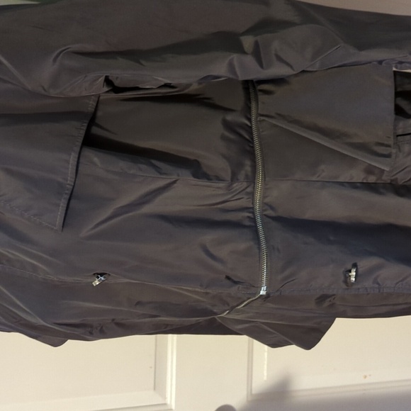 Betsey Johnson Coat Raincoat Removable Bottom Gray XL - Picture 3 of 16